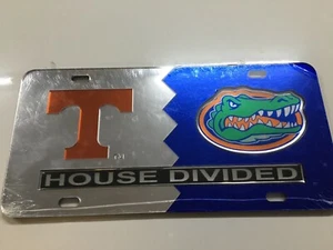 Lazer Cut Acrylic House Divided Tennesse VOLS Florida Gators FREE SHIPPING - Picture 1 of 2