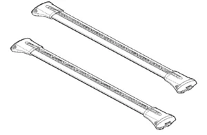 GENUINE! New 22-Current VW Amarok Roof Rack System, Non-Overhang Type - Picture 1 of 1