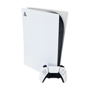 Consola de juegos Sony PS5 Digital Edition 825 GB blanca - Controlador Dualsense PS5 - Imagen 1 de 2
