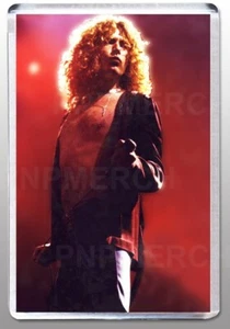 LED ZEPPELLIN ROBERT PLANT LARGE FRIDGE MAGNET - Picture 1 of 1