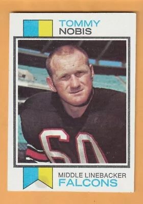 Tommy Nobis Atlanta Falcons 1973 Topps #385 Texas Longhorns - Image 1 of 2
