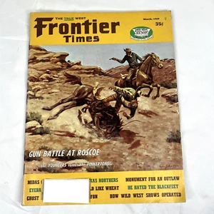 Frontier Times Magazine Stories Old West Cowboy Cattle Vintage March 1969 - Picture 1 of 6