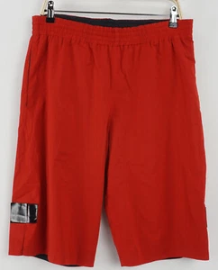 New Yoon Men's US 32 x 12" Red Jersey Lightweight Lined Athletic Sweat Shorts - Picture 1 of 8
