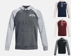 Herren Under Armour UA Rival Fleece Wortmarke Colorblock Hoodie Sweatshirt 1373363 - Bild 1 von 12