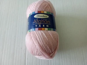 1 Skein Herrschners Afghan Yarn Pink Peony 2 oz 220 yard Fine 2 Acrylic - Picture 1 of 3