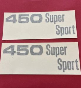 Ducati 450 Super Sport Decal Pair for Side Covers New - Bild 1 von 1