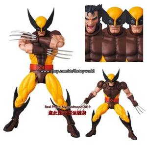 In Stock CT Toys MAF138 X-MEN Wolverine Action Figure Tuta Marrone FUMETTO Ver Nuovo - Foto 1 di 13