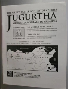 GMT Jugurtha Guerrilla Warfare in Numidia Juego de Guerra Cremallera Sin Perforar (b) - Imagen 1 de 4