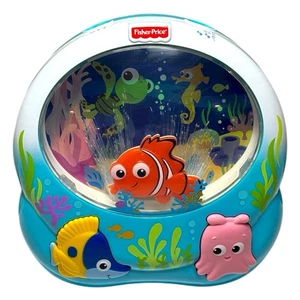 Raro 2012 Fisher Price Disney Baby Finding Nemo Calmante Mar Chupete Cuna Juguete - Imagen 1 de 5