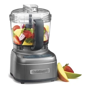 Cuisinart - Mini Prep Pro Food Processor Gun Metal Grey with Handle - Picture 1 of 3