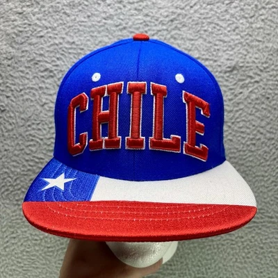 Zephyr Chile Snapback Hat Cap Adult Adjustable Flag Country Baseball - Image 1 of 4