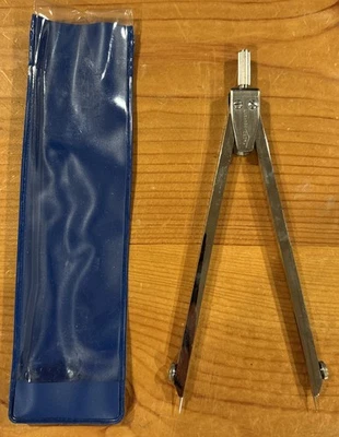 Vintage Tacro Germany Compass Divider In Original Case - Image 1 of 4