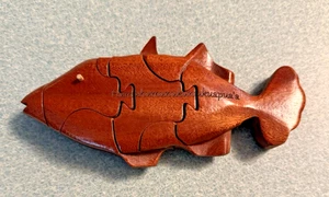 VTG RARE PETER CHAPMAN HAWAIIN TRIGGERFISH PUZZLE EXCELLENT CONDITION! - Picture 1 of 8