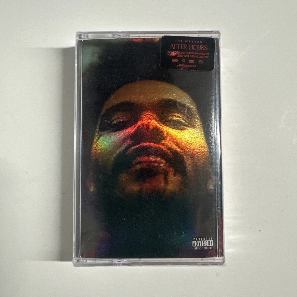 THE WEEKND After Hours HOLOGRAPHIC Cassette Tape 0723 sealed - Image 1 of 4