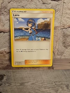 Lana 117/147 Uncommon - Pokemon Sun & Moon Burning Shadows Card - Picture 1 of 2