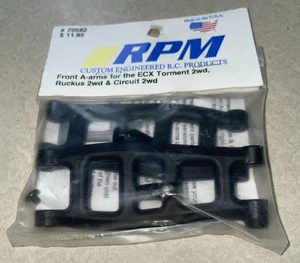 RPM 70582 ECX Torment 2wd, Ruckus 2wd & Circuit 2wd Front A-arms-Black HH - Picture 1 of 1