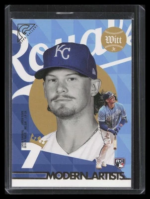 2022 Topps Gallery #MA-20 Bobby Witt Jr. Modern Artists - Image 1 of 2