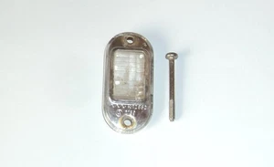 Opel Rekord P1 P2 orig. Hella K87 K1285 Kennzeichenleuchte re number plate lens - Picture 1 of 2