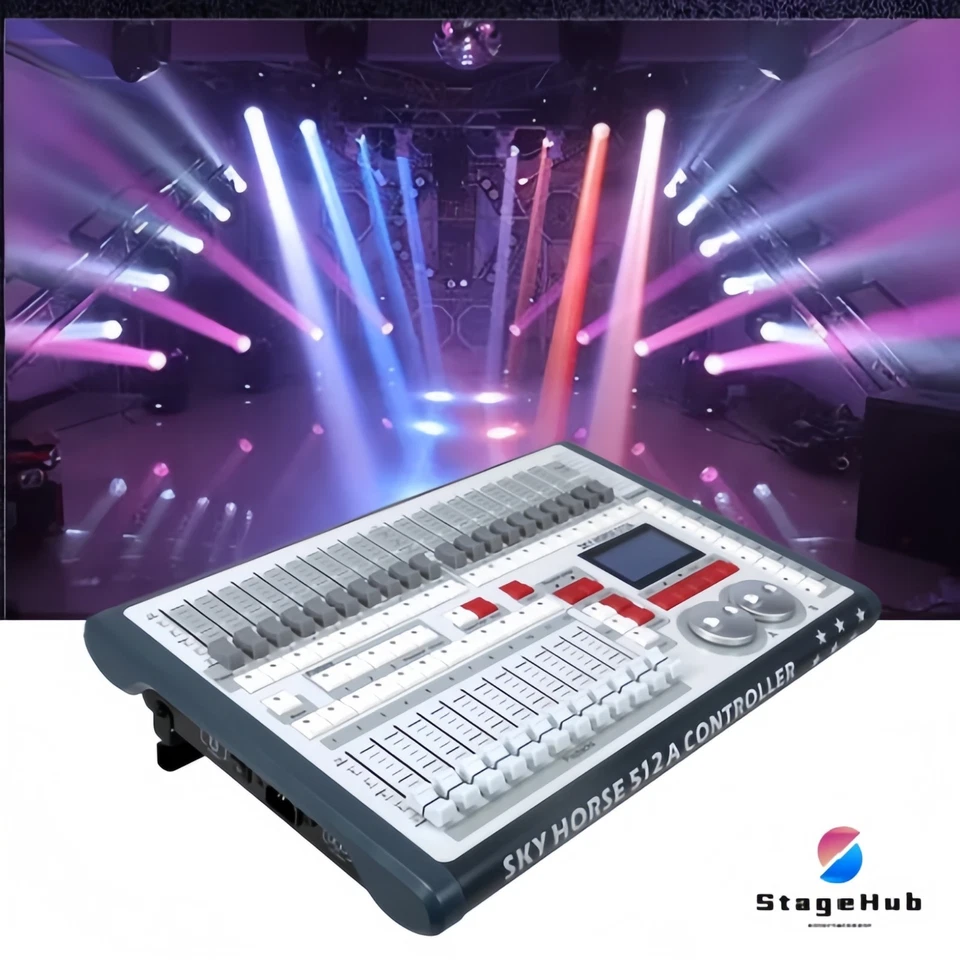 Mini Pearl 512A DMX 512 Controller Stage Lighting Console DJ Disco Light Mixer - image 1 of 4