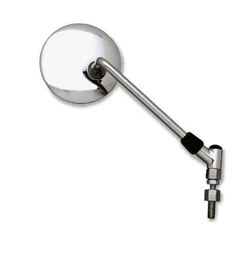 Emgo Universal Round Mirror - Either Motorcycle ATV/UTV Street Bike Dirt Bike - Image 1 of 4