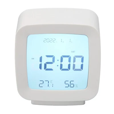 Kids Alarm Clock Temperature Humidity Display 12/24 Hour Unit Conversion Digital - Image 1 of 4