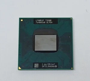 Processore CPU Intel Dual Core DUO Mobile T5500 1,66/2M/667 SL9SH - Foto 1 di 1