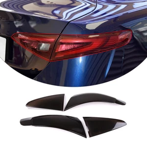 ABS Blackend Tail Light Cover Lampshade Shell For Alfa Romeo Giulia 2017-2022 - Bild 1 von 7