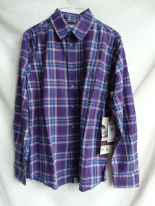 Altamont Apparel Slamm Shirt Hemd NEU Skateboard langarm kariert blue-purple S - Bild 1 von 4