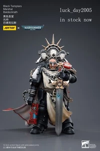 JOYTOY x Warhammer 40k Black Templars Marshal Baldeckrath 1/18 4.5" Figure