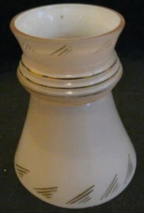 Abat-jour opaline rose pâle 12 cm – Dorure – Vintage raffiné -REF 688 - Picture 1 of 4