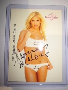 BENCHWARMER SERIE 1 2002 SHANNON MALONE AUTHENTIC AUTOGRAPH 14/20 VR CARD MINT - Bild 1 von 2