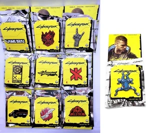 NEW CD Projekt Red Cyberpunk 2077 Complete Set of 10 Pins enamel w Spiderbot - Picture 1 of 1