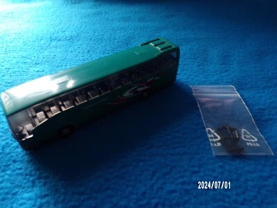 Mercedes-Benz O 404 RHD Autobus Modello Industriale "Verde" 1:87 Nuovo Magazzino - Immagine 1 di 2