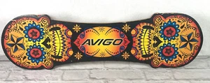 VINTAGE DAY OF THE DEAD SKULL SKATEBOARD BY AVIGO - Picture 1 of 24