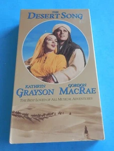 “The Desert Song” Kathryn Grayson & Gordon MacRae VHS/New/Sealed - Picture 1 of 2
