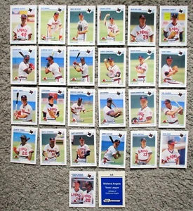 1991 Line Drive Pre-Rookie MIDLAND ANGELS 26 Card Team Set CALIFORNIA ANGELS AA - Picture 1 of 5