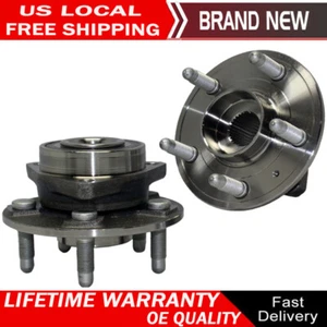 Front Rear Wheel Hub Bearing Assembly for Chevy Impala Camaro Cadillac CTS Pair - Picture 1 of 8