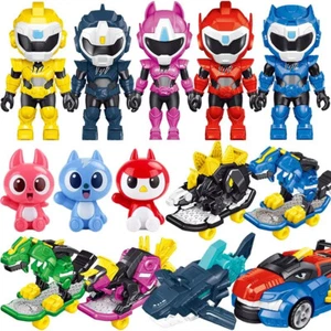 Super Miniforce Dino Power 2 Ranger Set Robot Toy Bolt Max Leo Figure Kids Gifts - Picture 1 of 30
