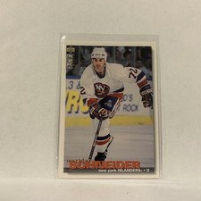 #322 Mathieu Schneider New York Islanders  1995-96 UD Collector's Choice Hockey 