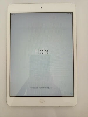 Apple iPad Mini 1st Gen A1432 16GB, Wi-Fi, 7.9in - White & Silver ID Unlocked - Image 1 of 4