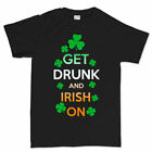 Keep Calm Drunk Irish On Leprechaun Shamrock Paddys Day Clover T shirt T-shirt