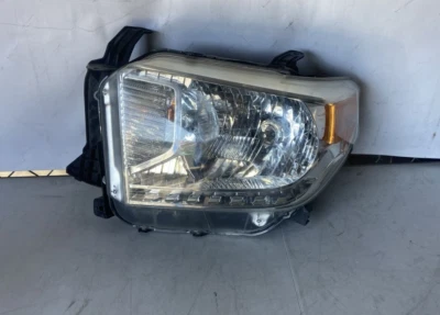 2014 2015 2016 2017 TOYOTA TUNDRA FRONT LEFT LH  SIDE HEADLIGHT OEM Foto 1 de 4