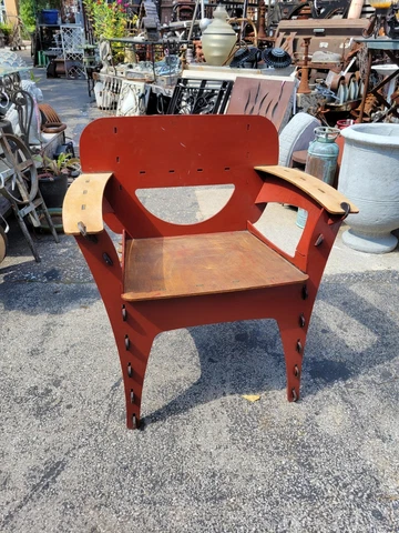 Mid Century Modern Plywood Puzzle Chair by David Kawecki Cover