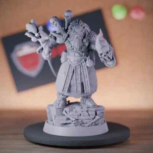Bugbear Warlock Boss Miniatura Mazmorras y Dragones Mini DnD 5e TTRPG Pathfinder - Imagen 1 de 8
