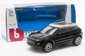 Land Rover Lrx Evoque Negro, Bburago escala 1:43 coche de juguete SUV modelo todoterreno regalo - Imagen 1 de 1