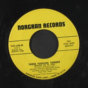 STAN GETZ: hymn to the orient / Norgran Records 7" Single 45 RPM - Picture 1 of 2