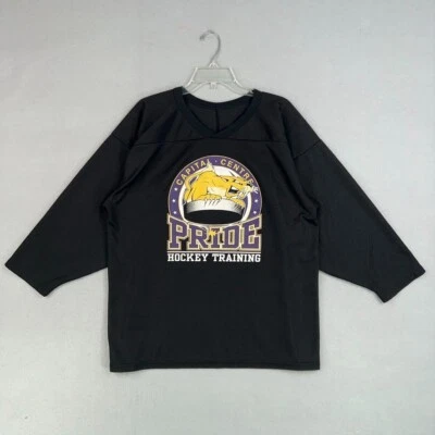 Capital Centre Pride Jersey Mens Medium Black Training Program Hockey Shirt CCM - Image 1 of 4
