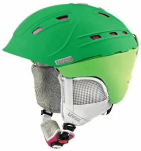 UVEX P2US WL Green - Pink Mat M 55-59 CM Ski Helmet - Picture 1 of 11