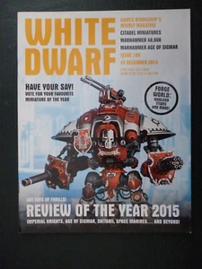 white dwarf Wochenausgabe 100 , 26. Dezember 2015 in gutem Zustand. - Bild 1 von 2