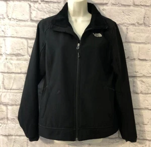 Chaqueta de caparazón suave para mujer North Face negra mediana deportes senderismo resistente al agua - Imagen 1 de 9